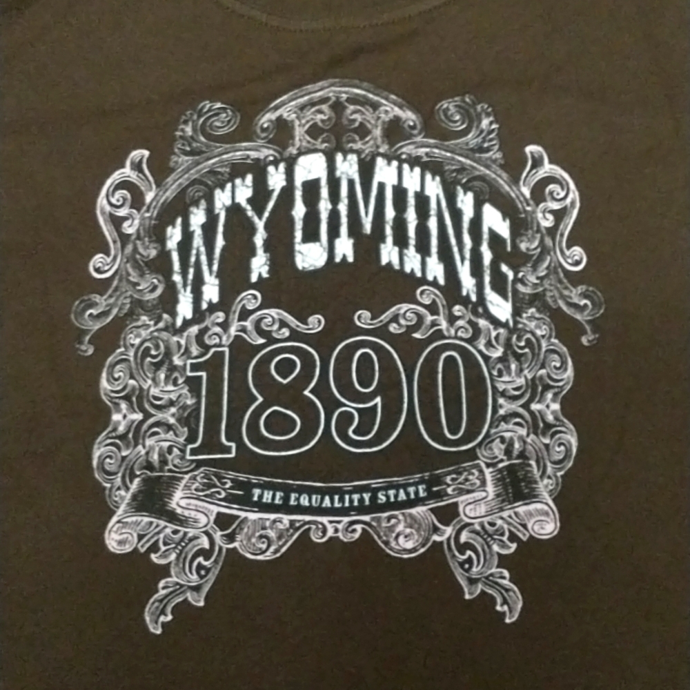 Women's Wyoming T-shirt - Picture 2 of 4